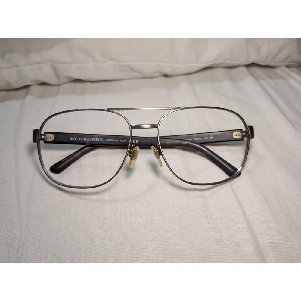 Burberry Italy B 3083 1008/5W 59-16-140 Gunmetal/Tortoise Sunglasses Frame